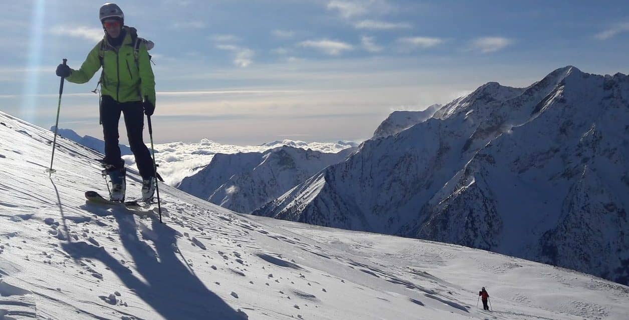 ski de randonnee les clottous col dornon
