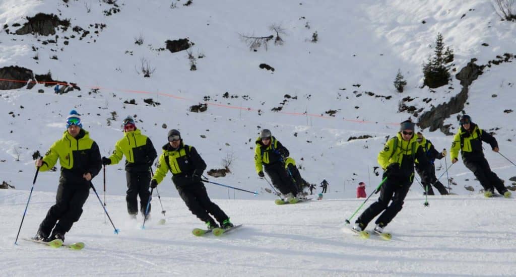 moniteurs ski ecorider chamonix