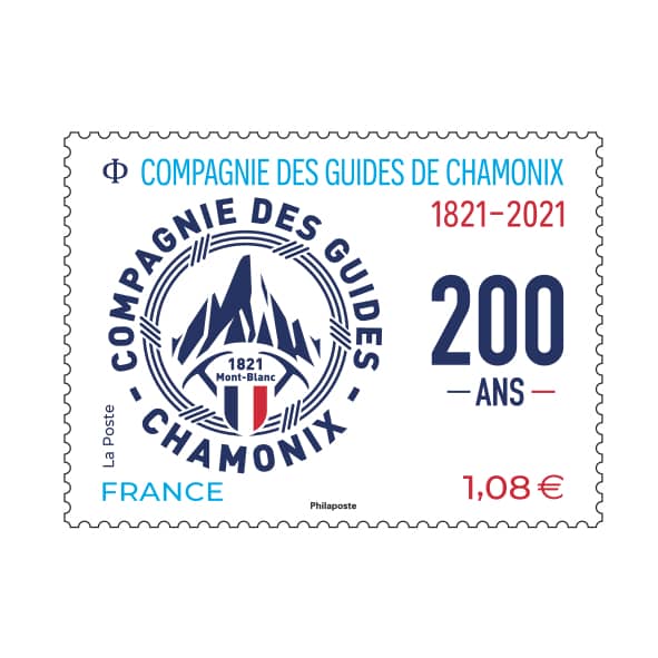 timbre la poste compagnie des guides chamonix