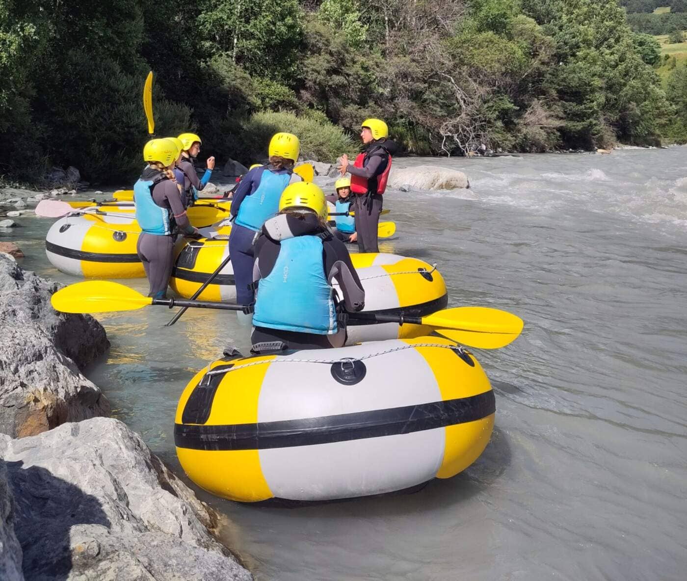 À Val Cenis, le river tubbing est le nouveau tube de l’été !