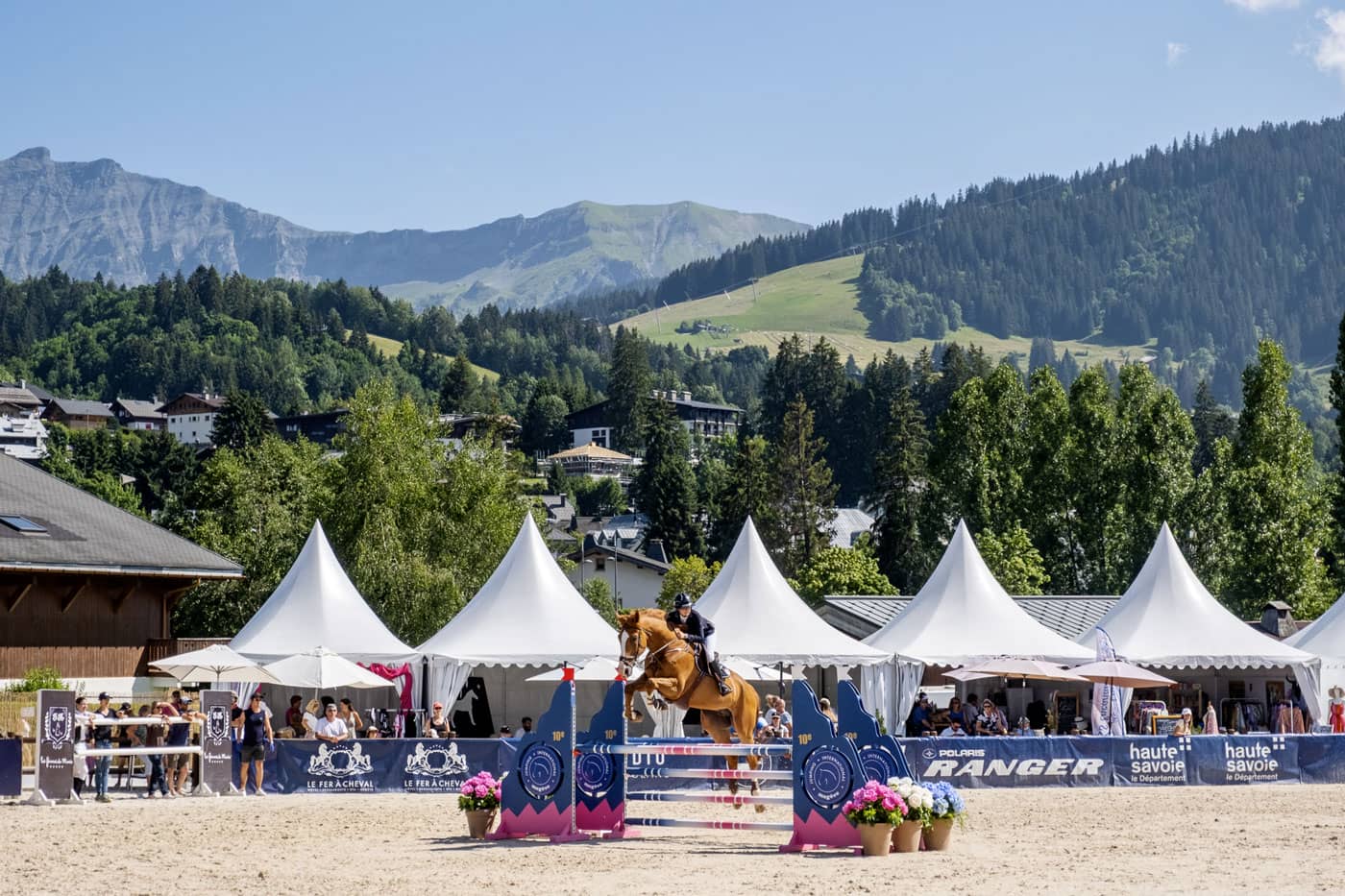 La crème de l’équitation se retrouve à Megève du 6 au 14 juillet 2024