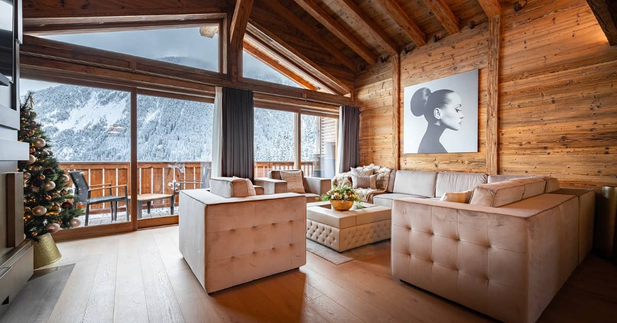 Grand chalet à Courchevel
