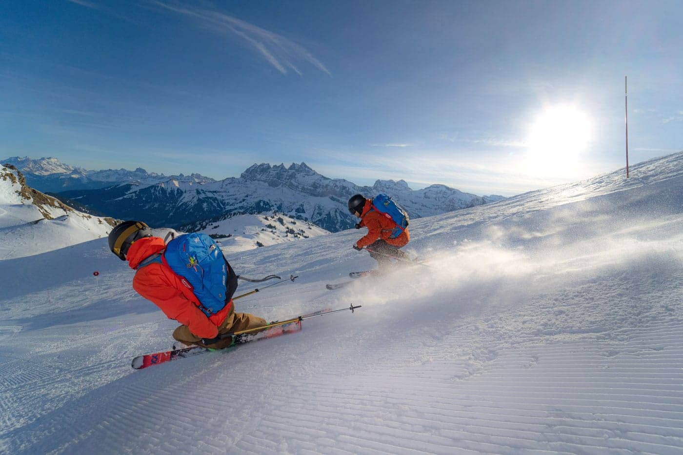 Ski dans les Portes du Soleil, par © Matthieu Vitré