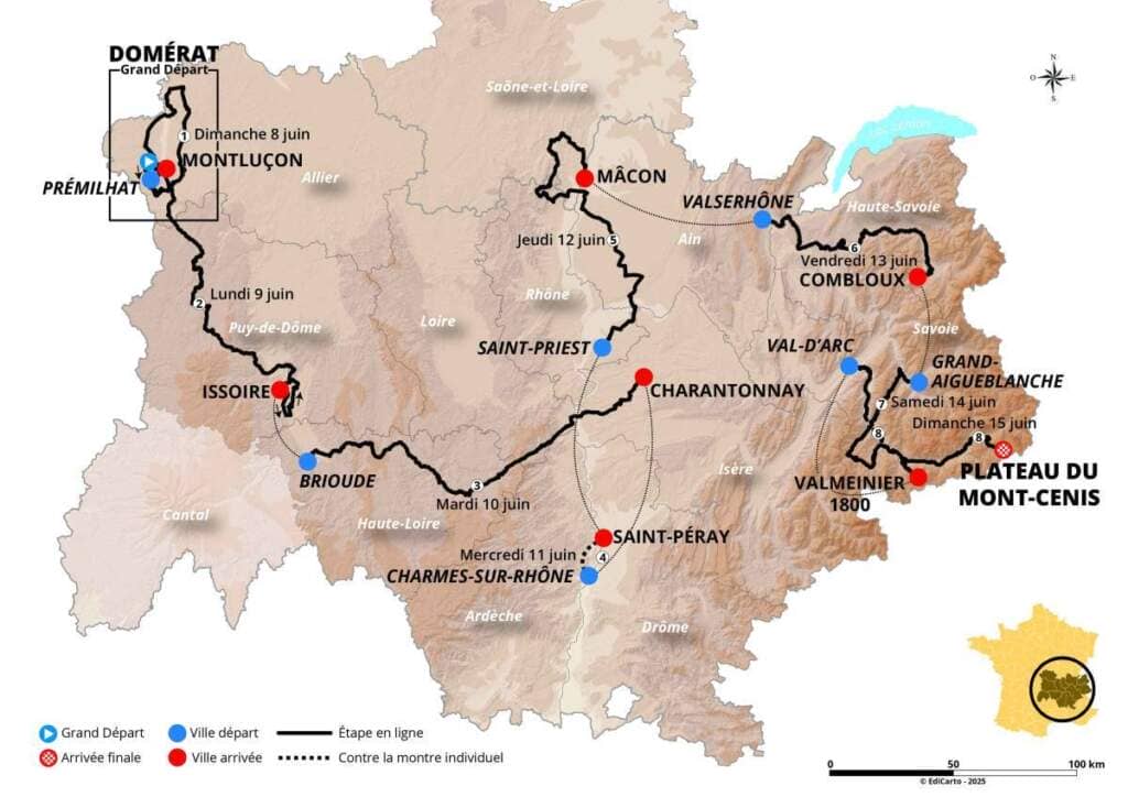 Critérium Dauphiné 2025