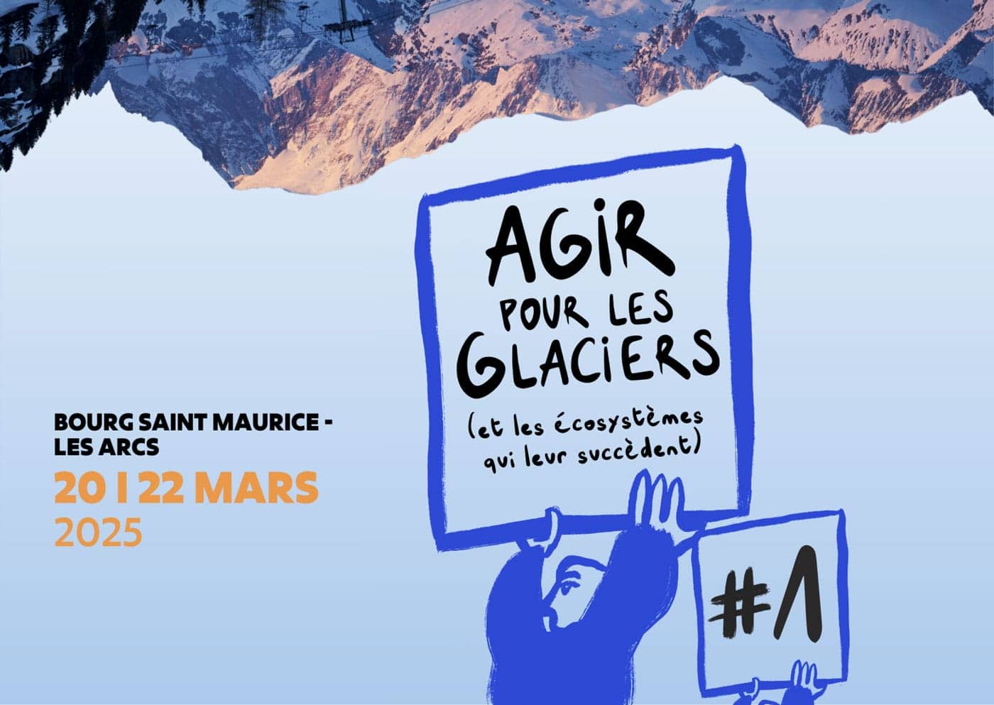Agir pour les glaciers : 3 jours d’échanges et de rencontres fin mars à Bourg-Saint-Maurice