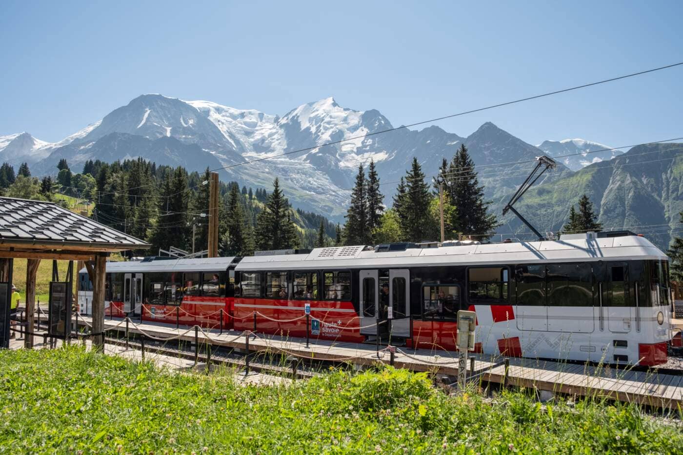 Tramway du Mont-Blanc au col de Voza par OT Saint-Gervais