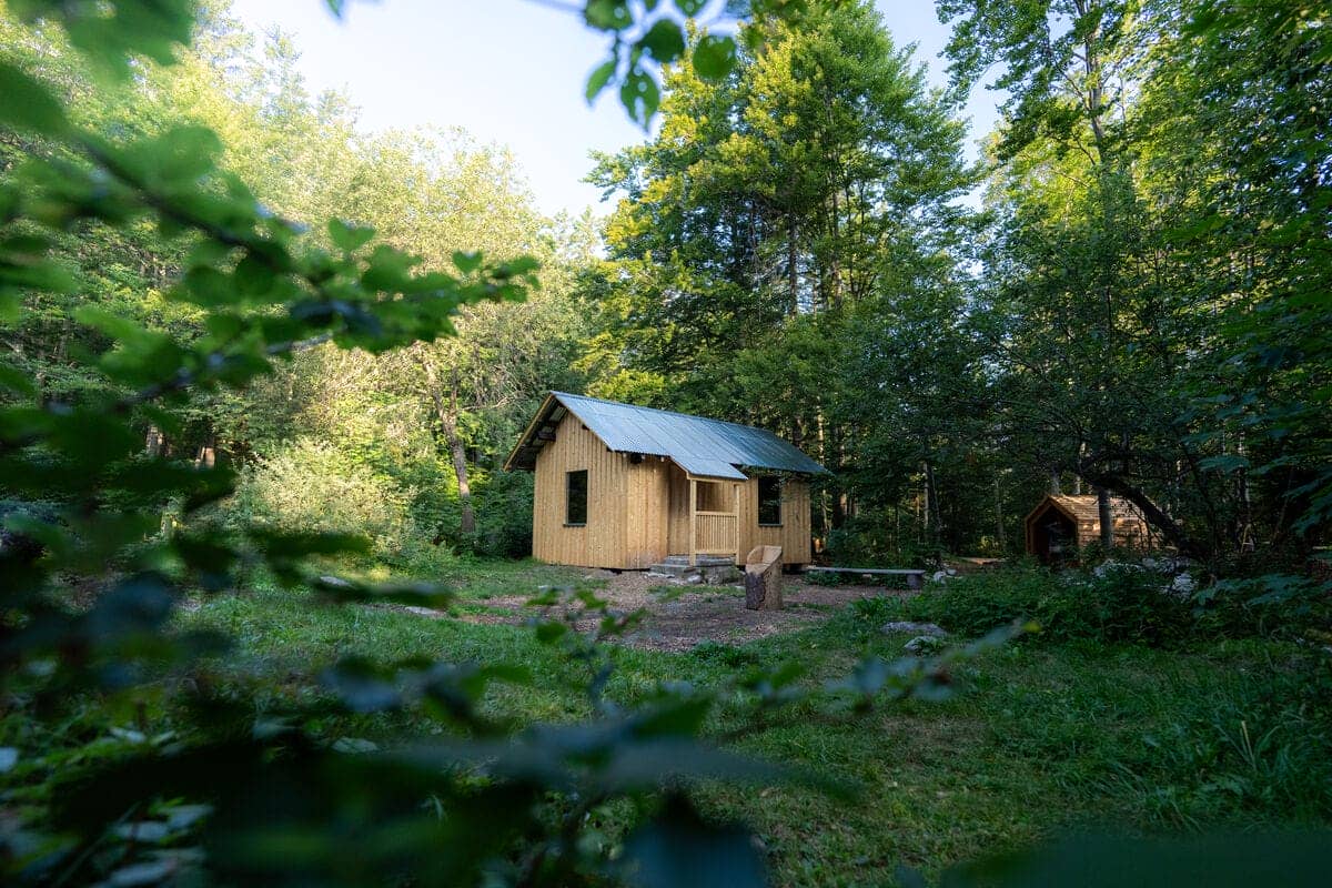 abris pour manger pendant le bivouac