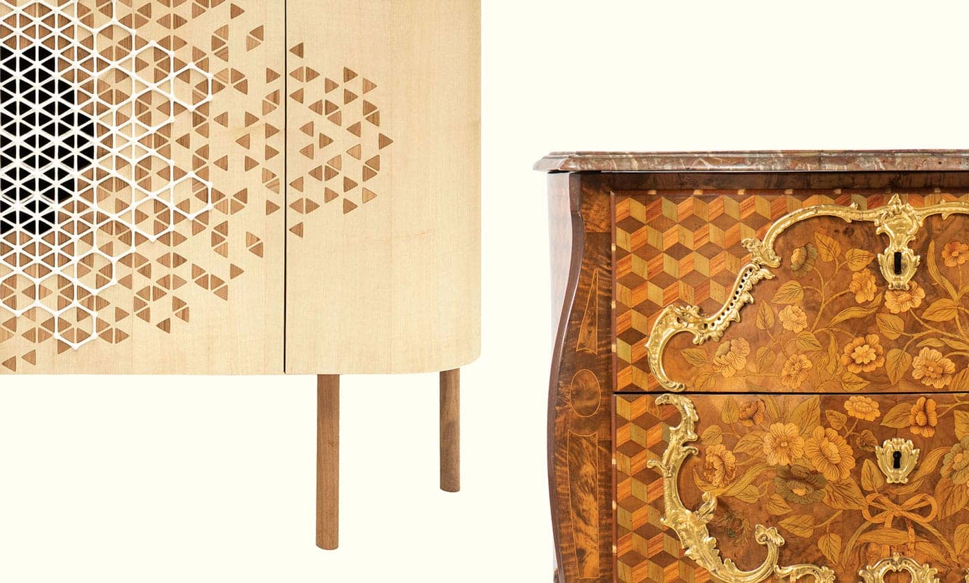 De tous bois, exposition marqueterie au Musée dauphinois